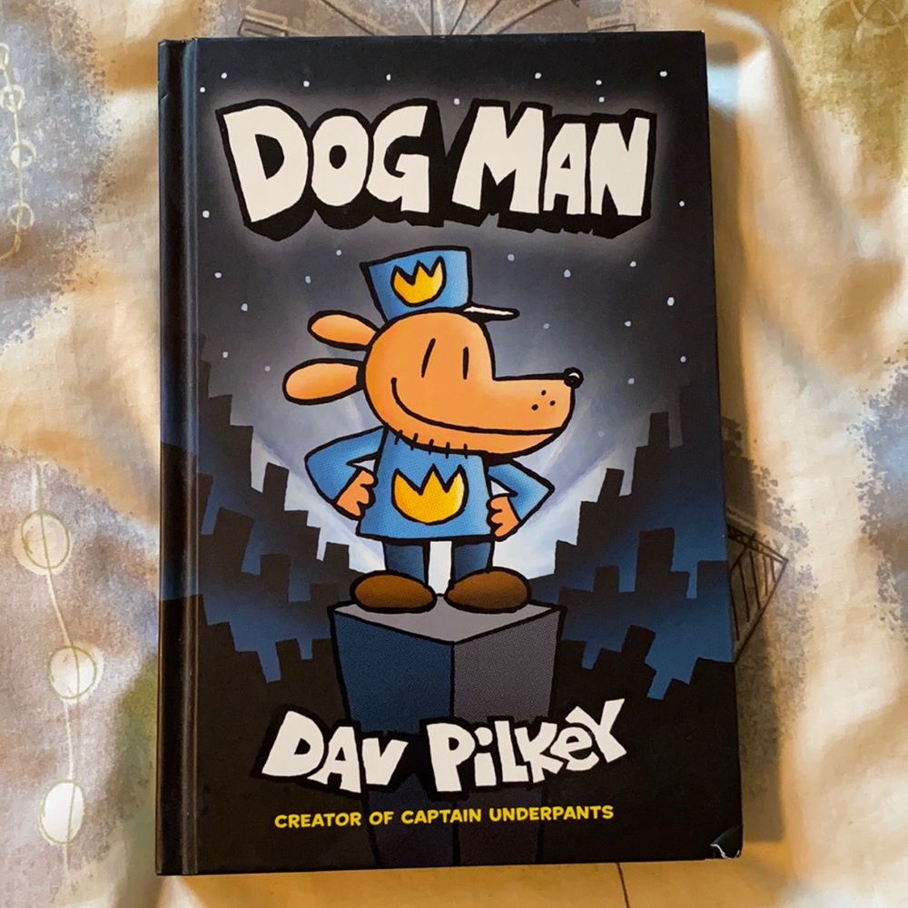 Dog man comic book